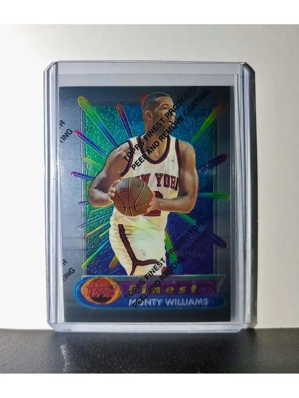 Monty Williams Rookie 1994-95 Topps Finest #244 Card